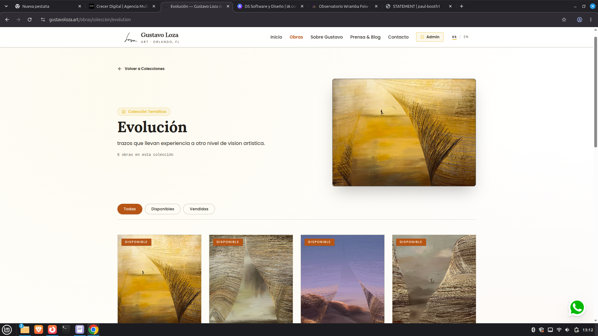 E-commerce de Arte